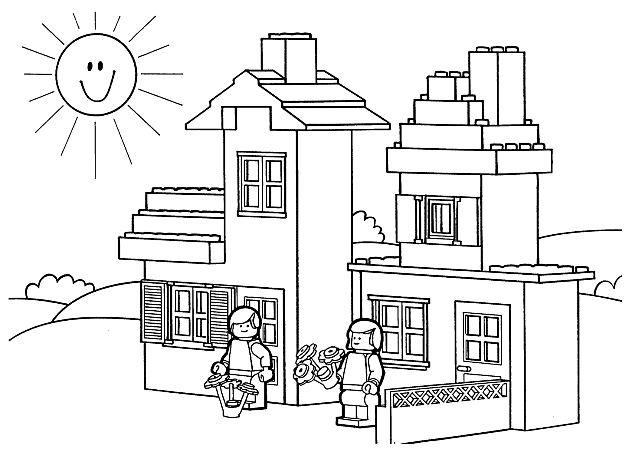 Free Lego Coloring Pages Image 15 - Gianfreda.net