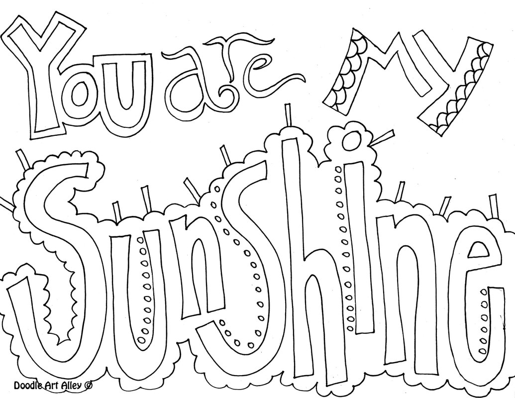 Kindness Quote Coloring Pages - DOODLE ART ALLEY