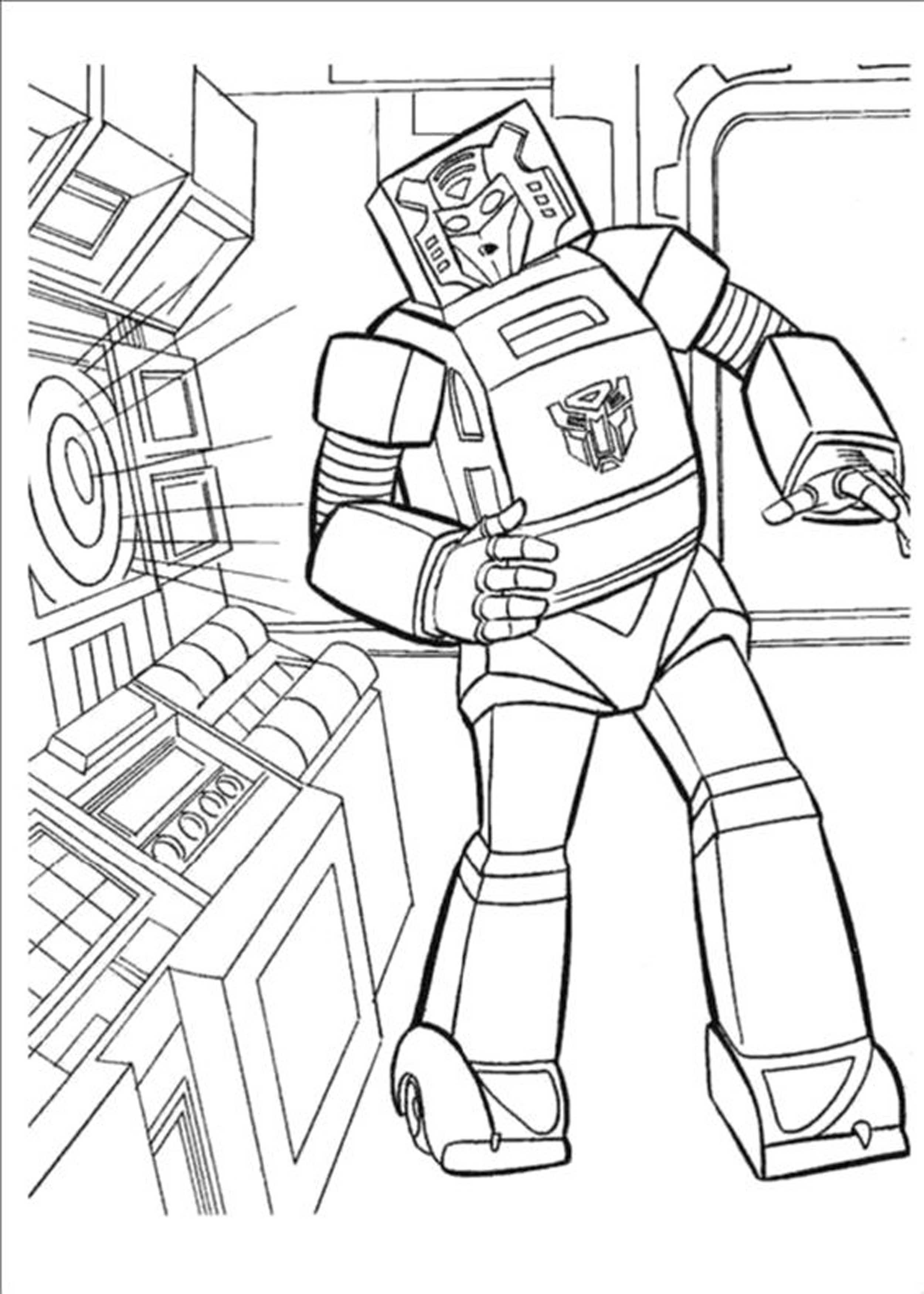 free printable transformer coloring pages for adults - Printable ...