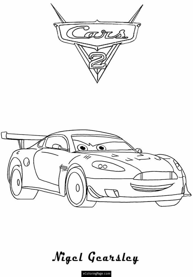 Cars 2 Coloring Pages | eColoringPage.com- Printable Coloring ...