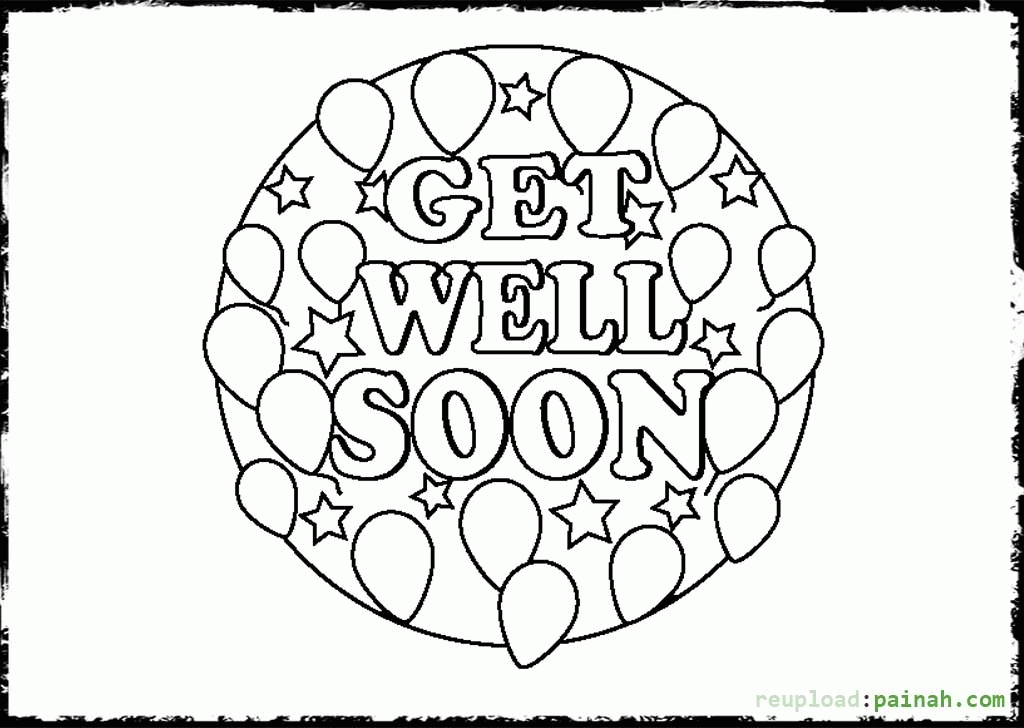 Step Get Well Soon Coloring Cards Az Coloring Pages, Personalized ...