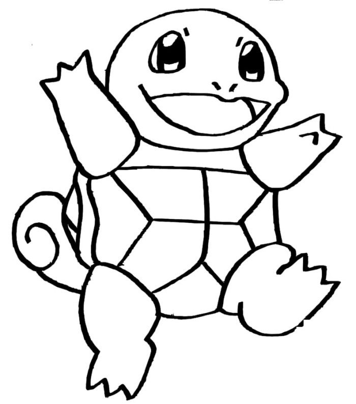 Squirtle Pokemon Coloring Pages - Pokemon Coloring Pages ...