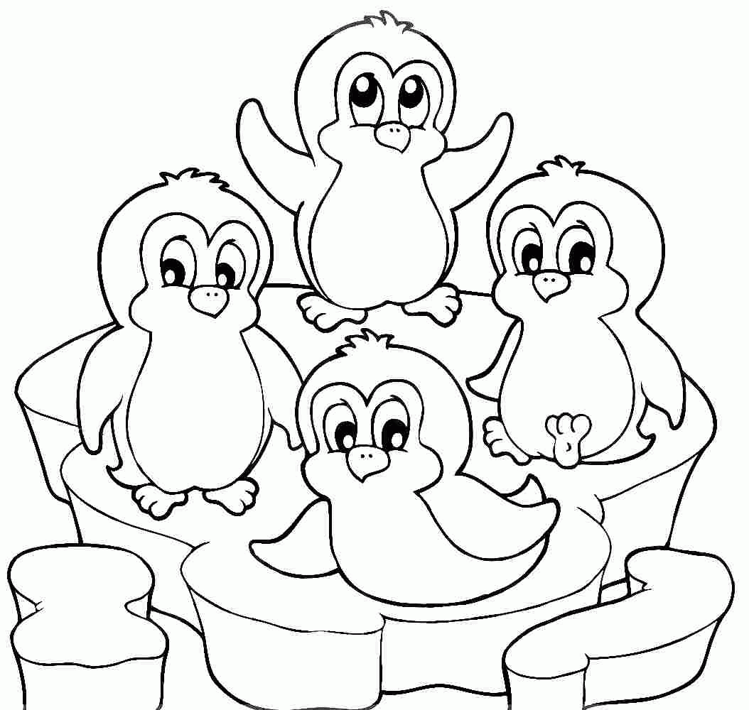 Penguin Coloring Pages | pacykebumennewsco