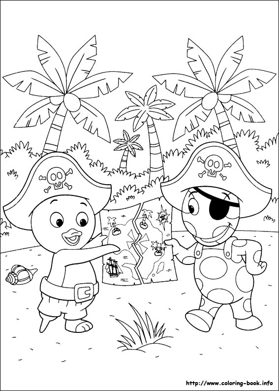 Backyardigans coloring pages on Coloring-Book.info