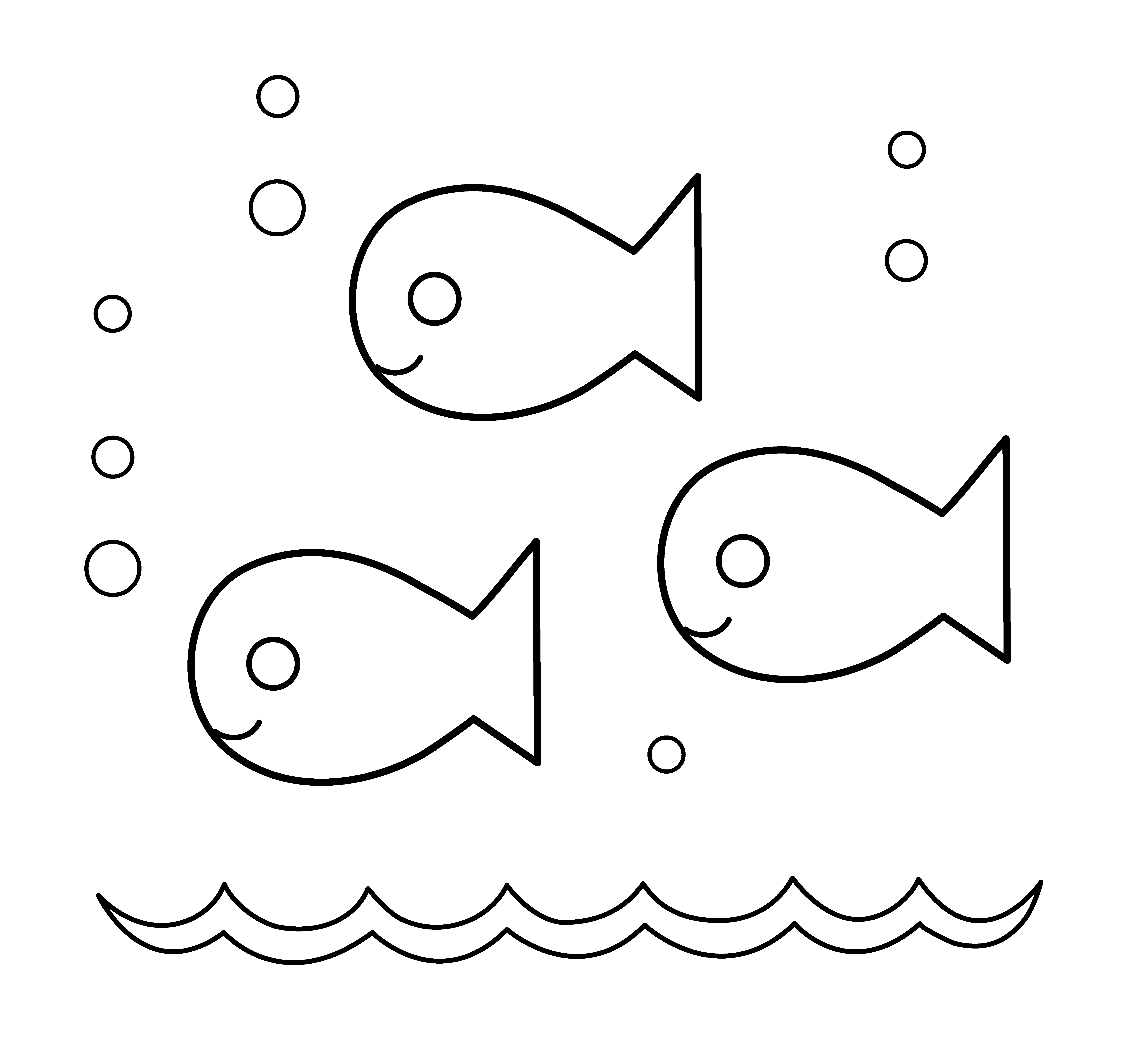 Simple Fish Drawing - Cliparts.co