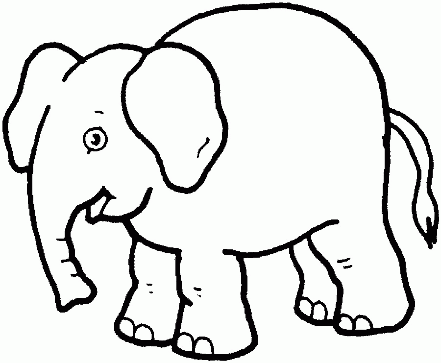 Elephant Coloring Pages | Clipart Panda - Free Clipart Images