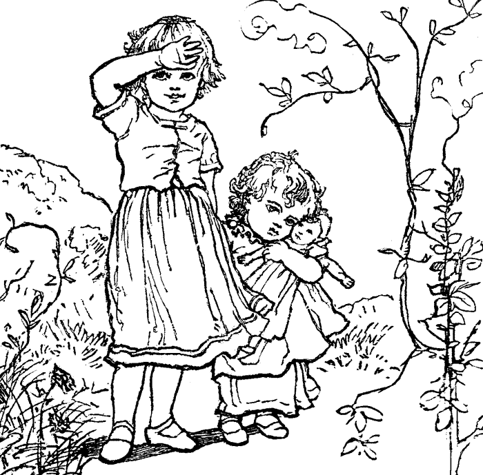Pix For > Sad Girl Coloring Page