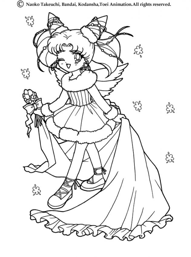 SAILOR MOON coloring pages - Sailor Moon Princess