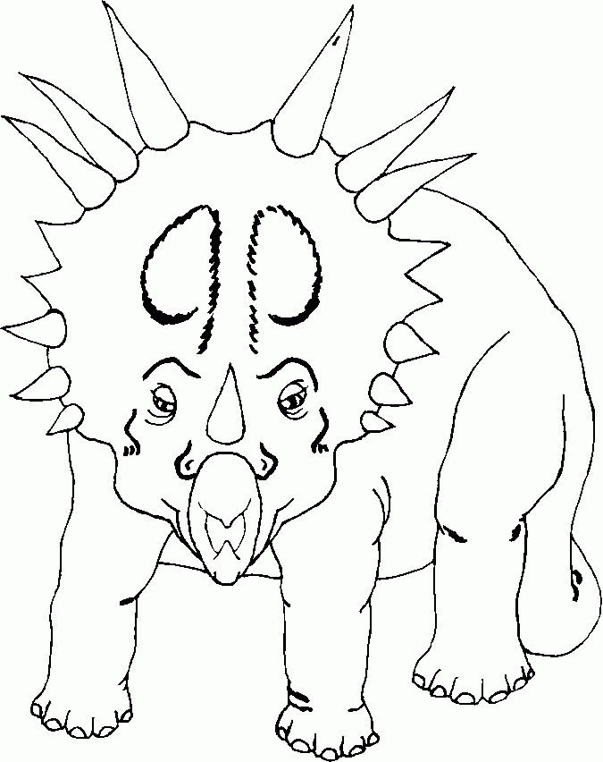 Triceratops Head Outline Images & Pictures - Becuo