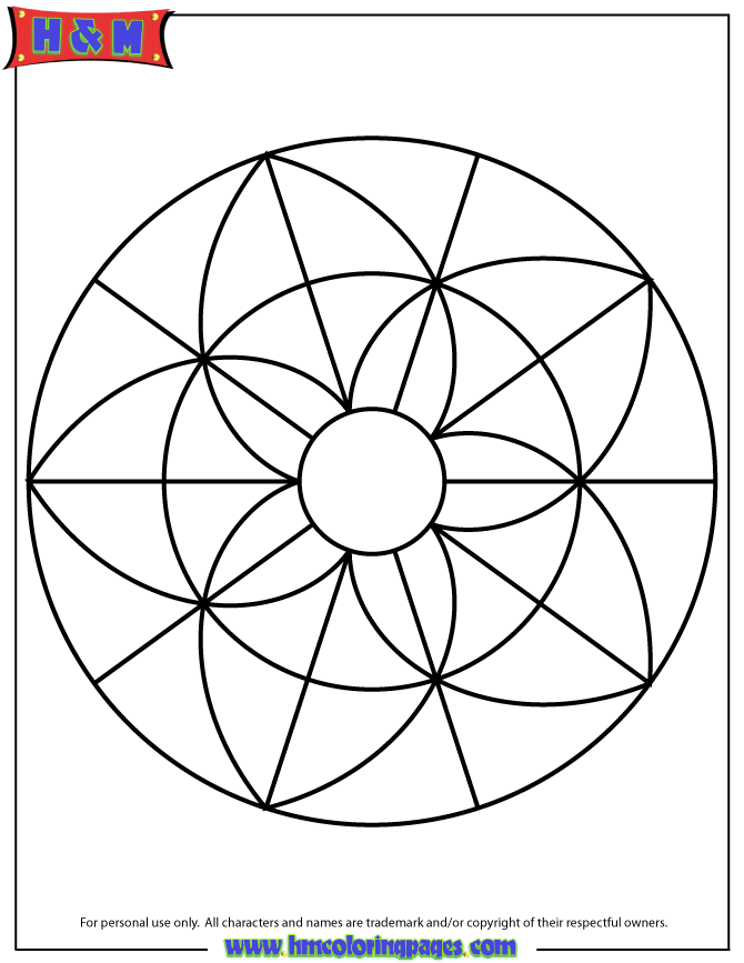 simple mandala s Colouring Pages (page 2)