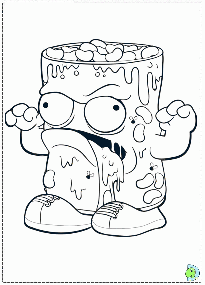 all trash packs Colouring Pages