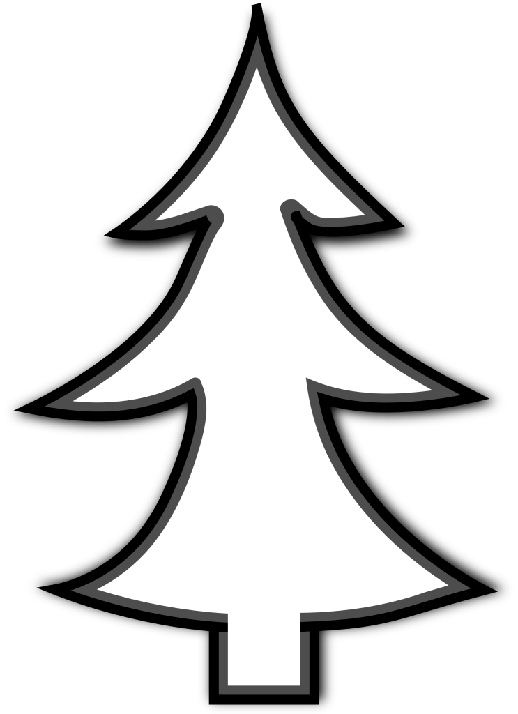 Clipart Christmas Tree Outline | Clipart Panda - Free Clipart Images