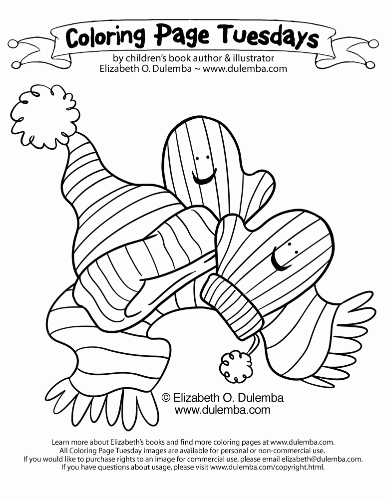 January Coloring Pages - Coloring Home