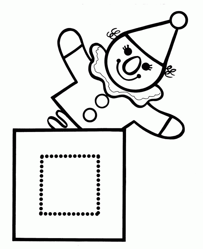 Easy Coloring Page - Coloring Home