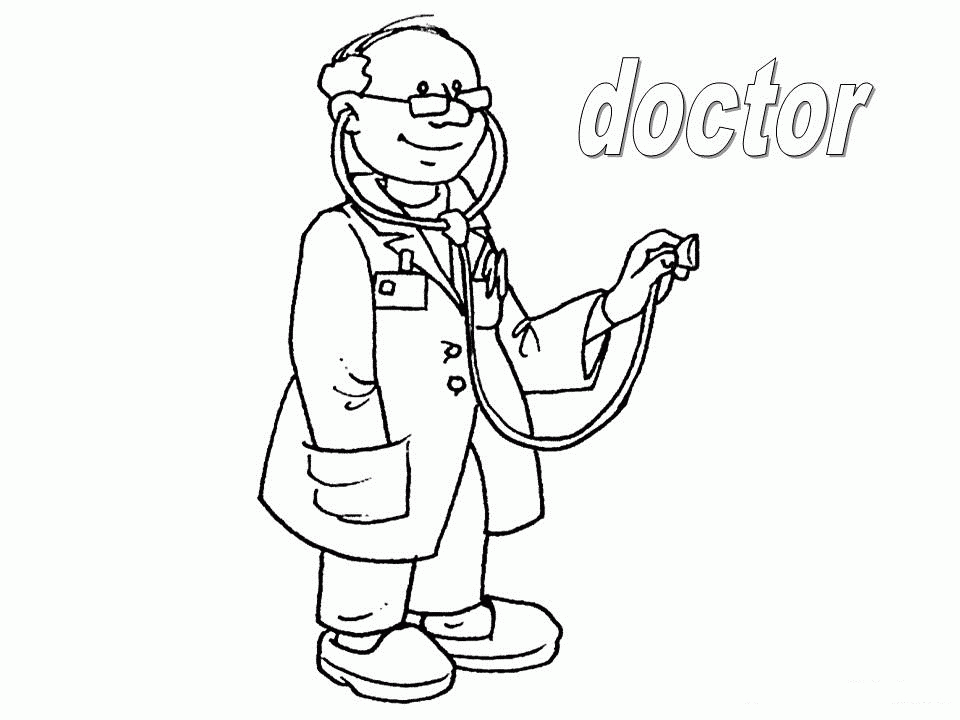 Doctor Coloring ~ Child Coloring