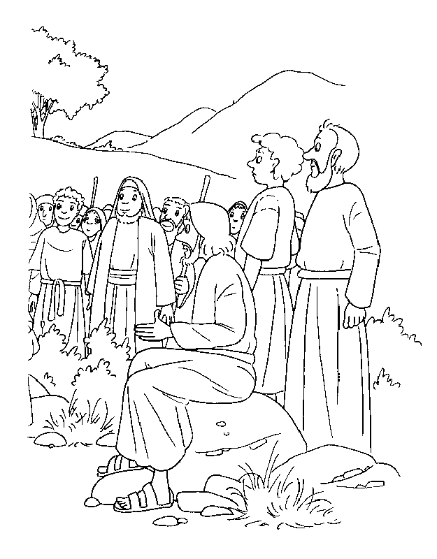 Bible Stories Coloring Pages 20 | Free Printable Coloring Pages 