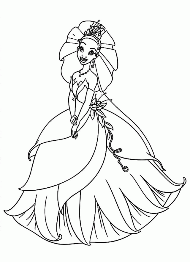 Princess And The Frog Archives Free Printable Coloring Pages The 