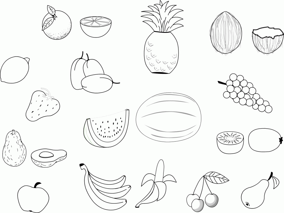 Fruit Coloring Mania Printable Book For Kids 135255 Human Heart 