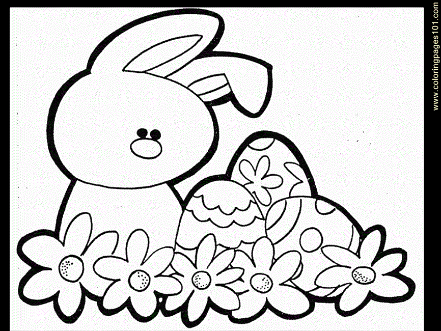 Coloring Pages Rabbits (Bunnies) (Cartoons > Rabbits (Bunnies 