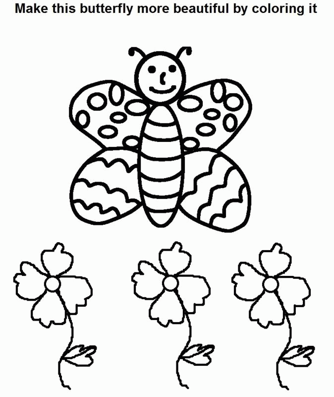 beautiful butterflies Colouring Pages (page 3)