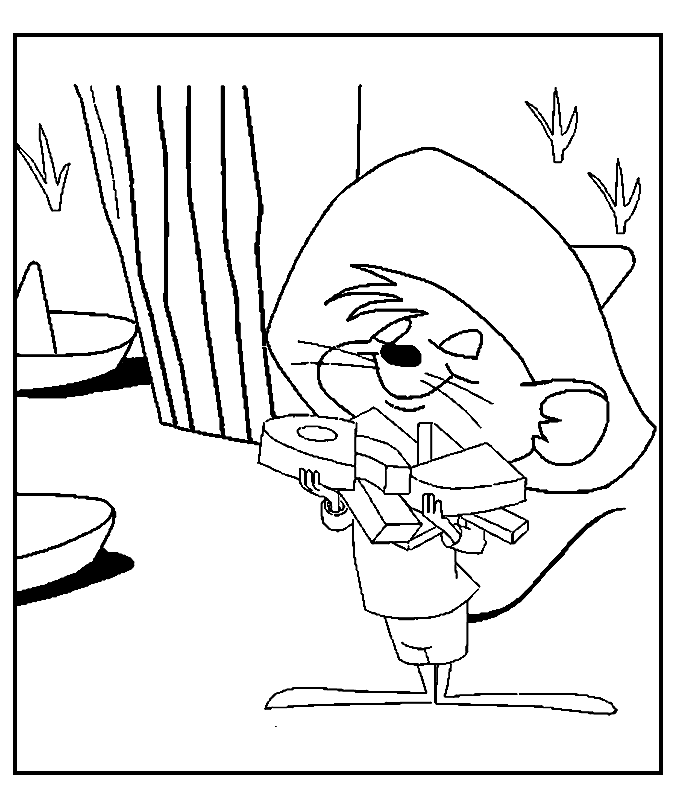 Amazing Coloring Pages: Speedy gonzales printable coloring pages