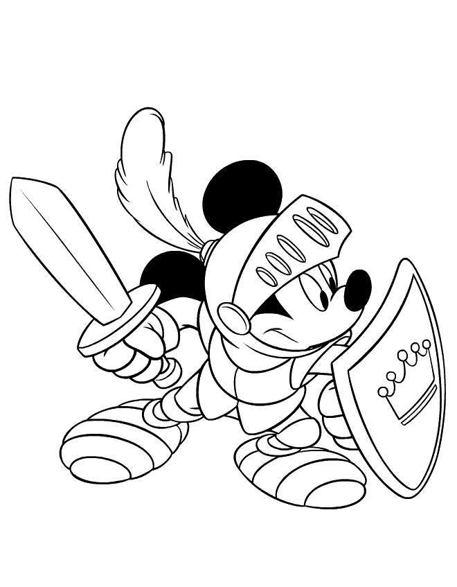 Scooby and Knight Coloring Page | Kids Coloring Page