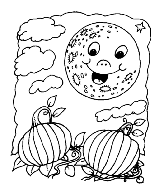 BlueBonkers: Fun Printable Halloween Coloring Page Sheets - Fun 