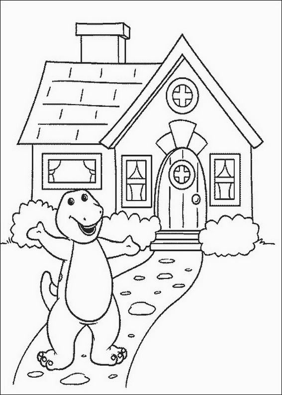 House Coloring Pages - Bestofcoloring.com