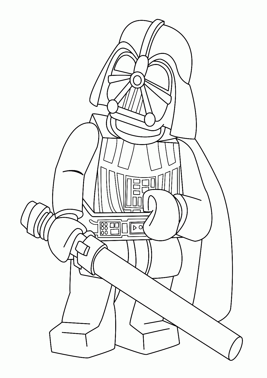 Kylo Ren Coloring Pages - Coloring Home