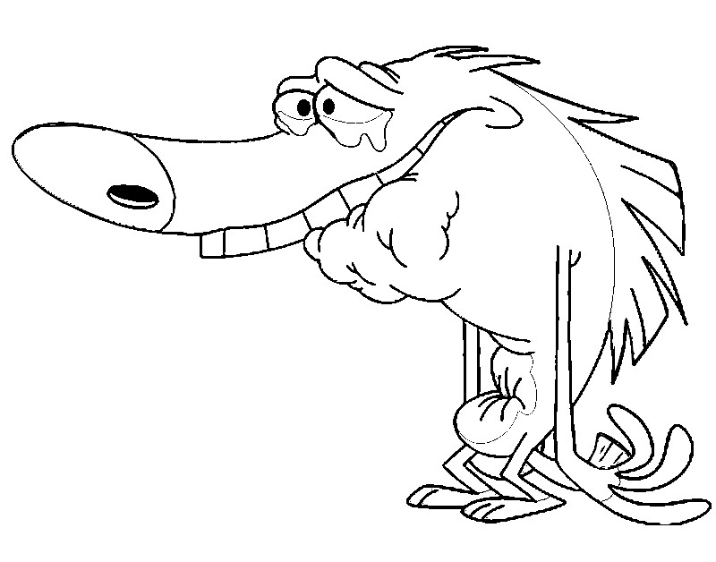 Zig And Sharko Coloring Pages - Coloring Home