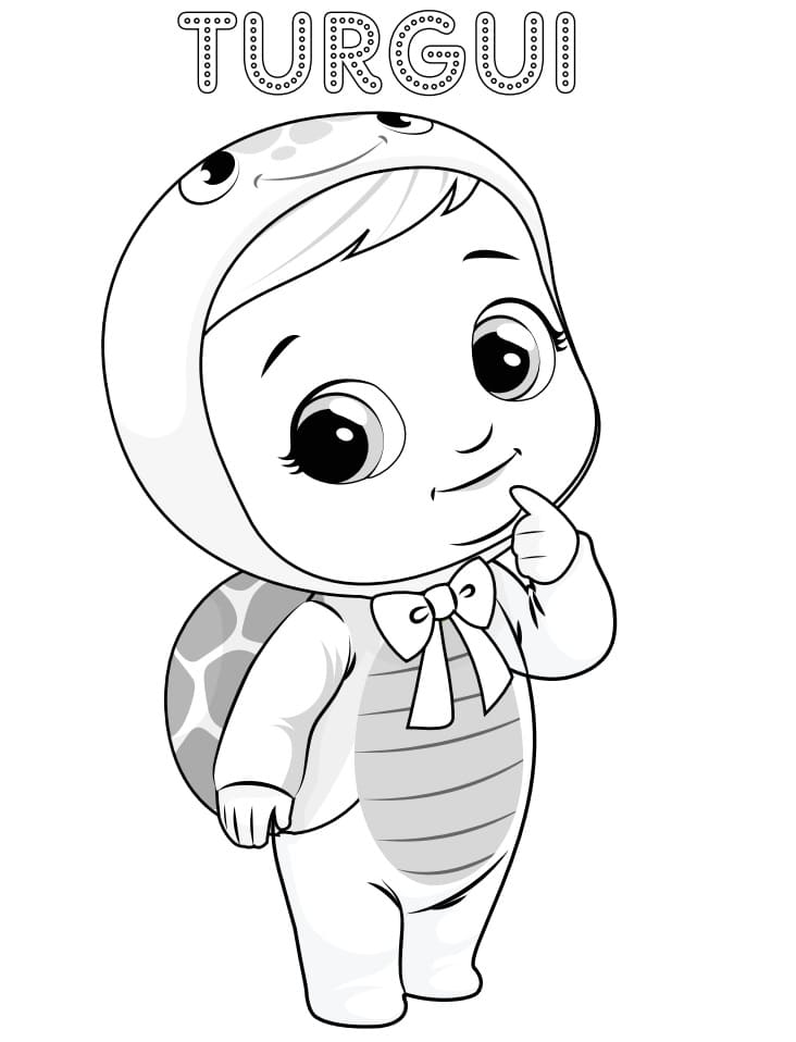 Cry Babies Coloring Pages - Free Printable Coloring Pages for Kids