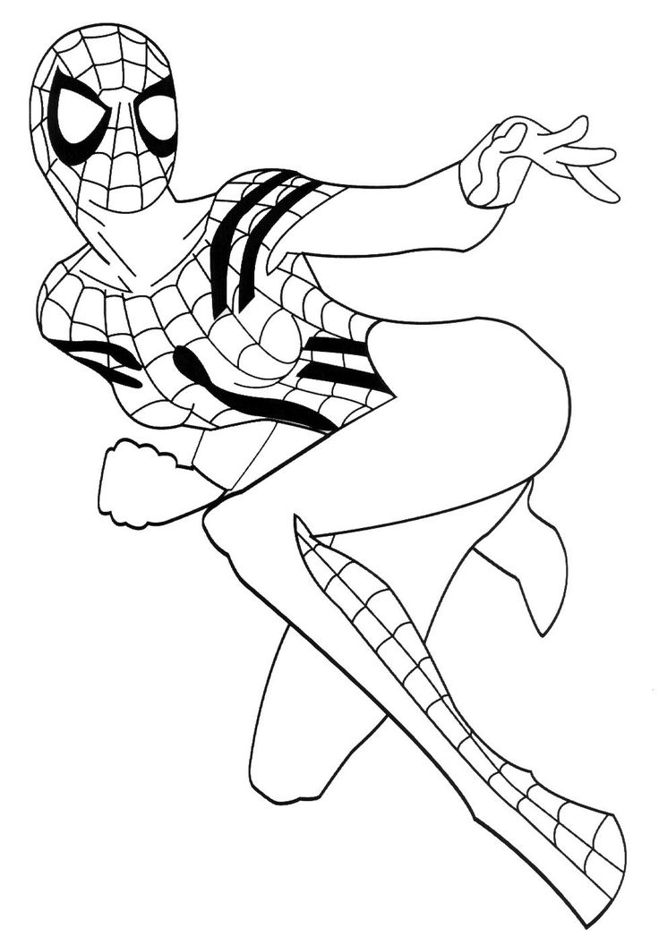 Spider Woman Coloring Pages | Coloring pages, Spider girl, Coloring pages  for girls