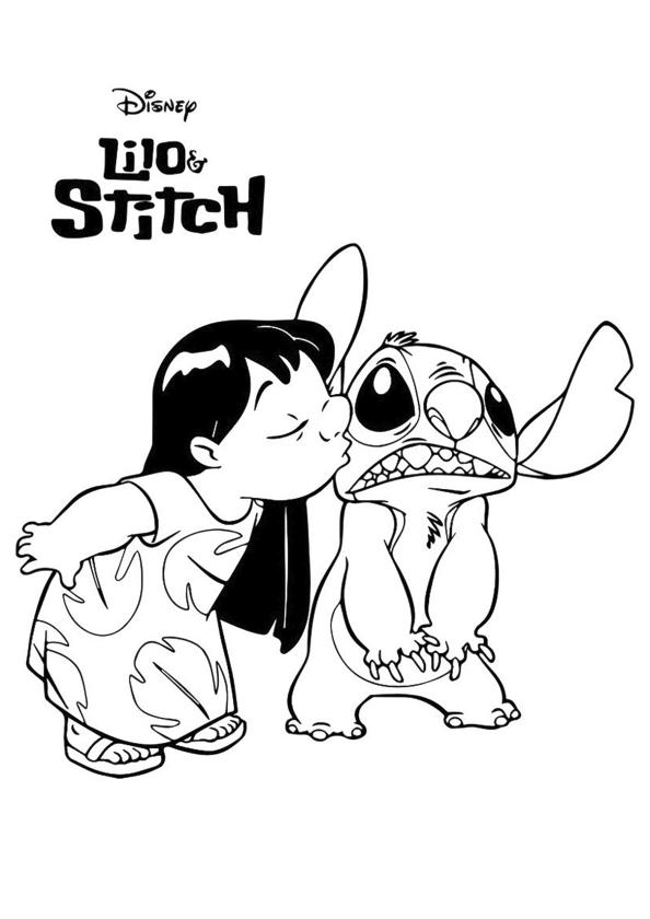 20+ Free Printable Lilo And Stitch Coloring Pages - EverFreeColoring.com