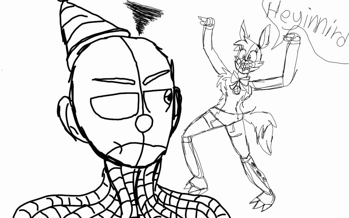 Funtime Foxy Coloring Page Beautiful Funtime Foxy Free Coloring Pages | Coloring  pages, Funtime foxy, Flag coloring pages