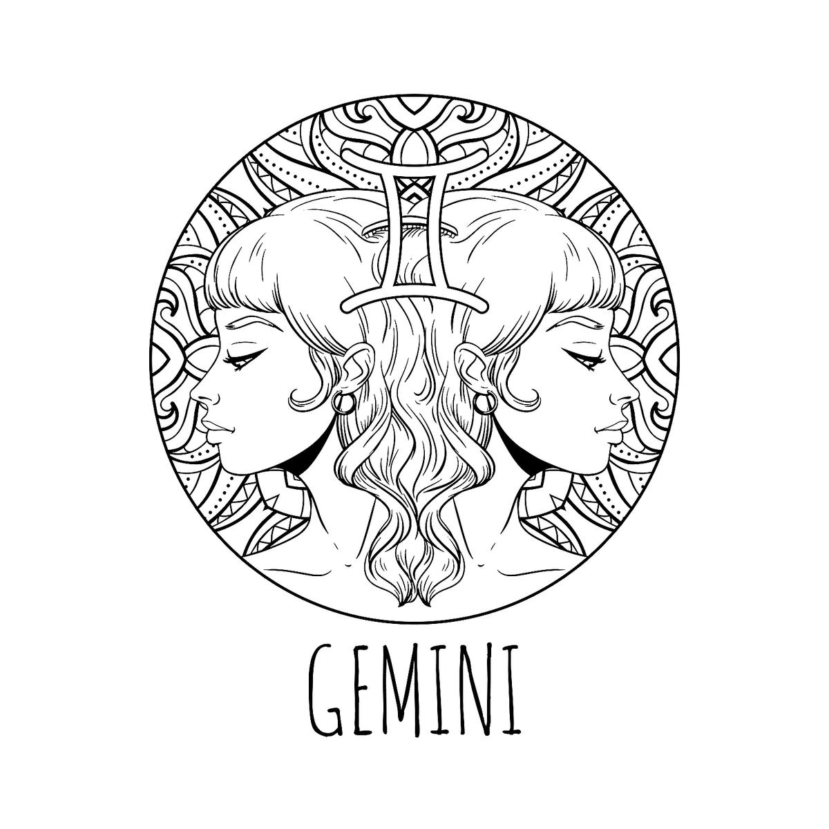 Zodiac Coloring Pages: Printable Zodiac Signs Coloring Pages for Women  (Plus a Free 2020 Calendar!) | Printables | 30Seconds Mom