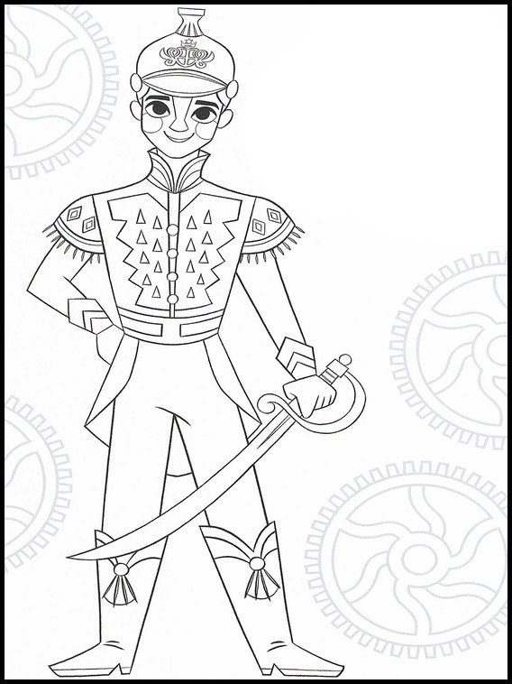 Printable Coloring Pages The Nutcracker and the Four Realms 5