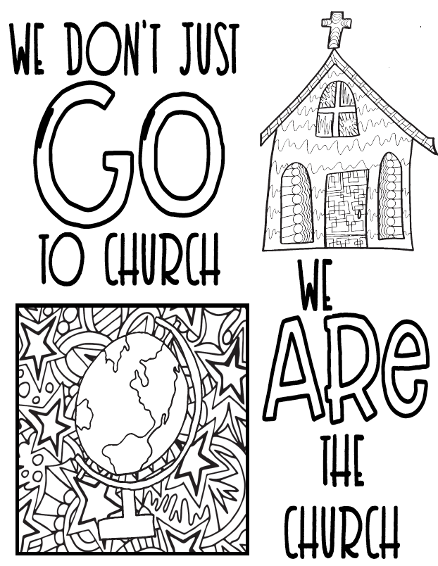 Rooted Colossians 2:6-7 - Free Coloring Pages — Stevie Doodles Free  Printable Coloring Pages