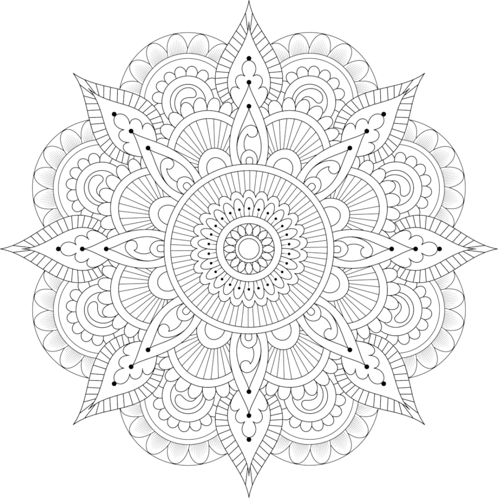 Mandala Coloring Pages for Adults & Kids - Happiness is Homemade