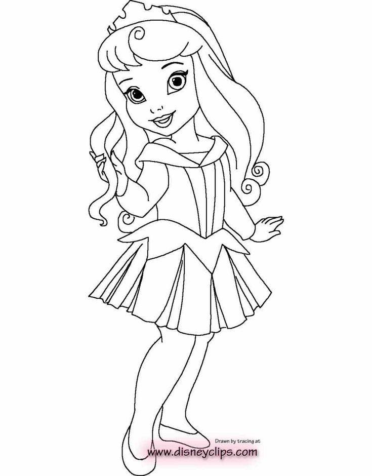 pioneering-baby-princess-coloring-pages-disney-4-17289-for-baby-princess- coloring-… | Disney princess coloring pages, Mermaid coloring pages, Disney  princess colors