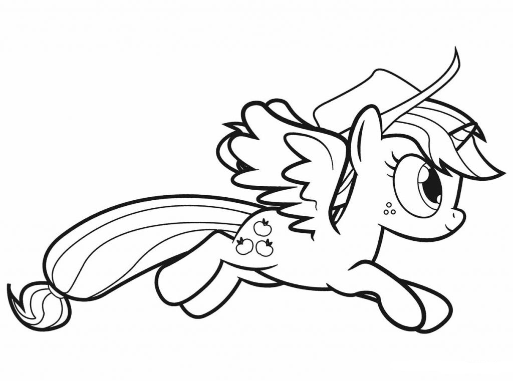 Mewarnai Kuda Poni Applejack  4 Cara  Untuk Menggambar  My  