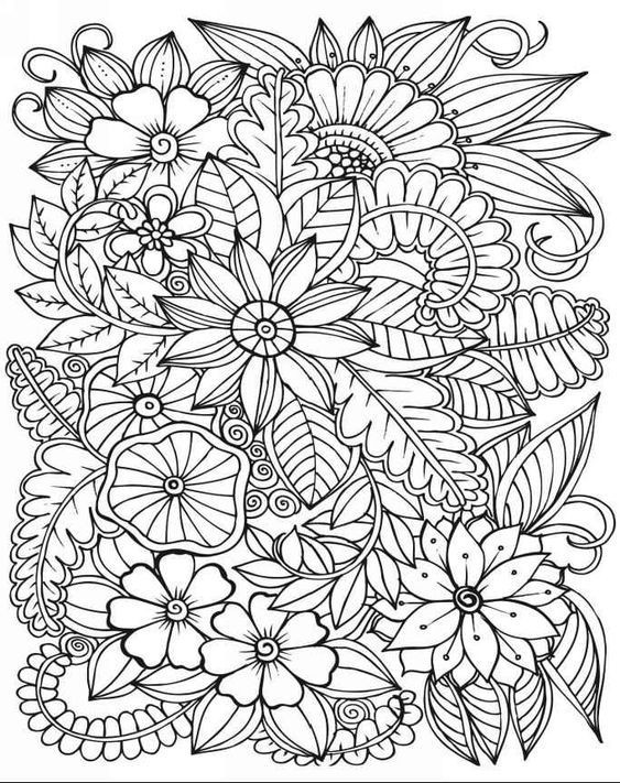 Coloring : Stress Relief Coloring Page Stress Relief Colouring