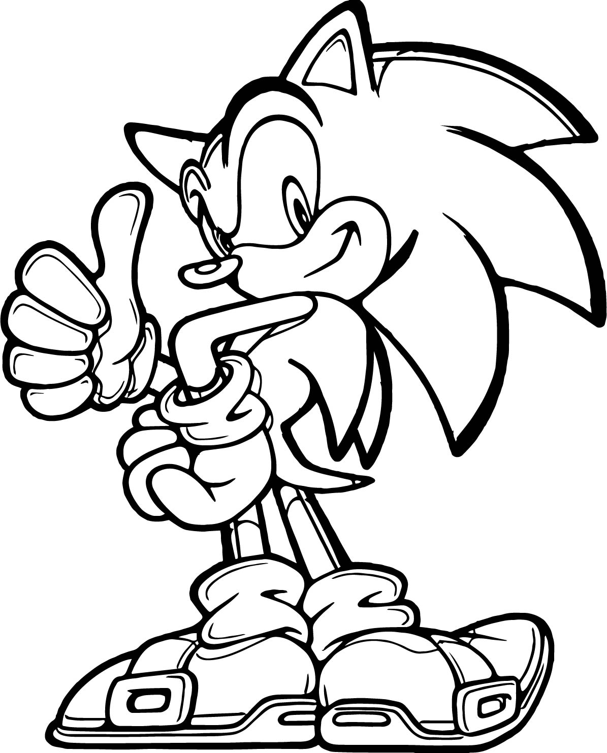 Sonic Exe Coloring Pages At GetDrawings   Free Download   Coloring ...