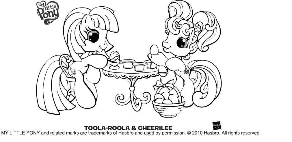 G3.5 My Little Pony — g3resource: ♥ Coloring Pages from the Family...