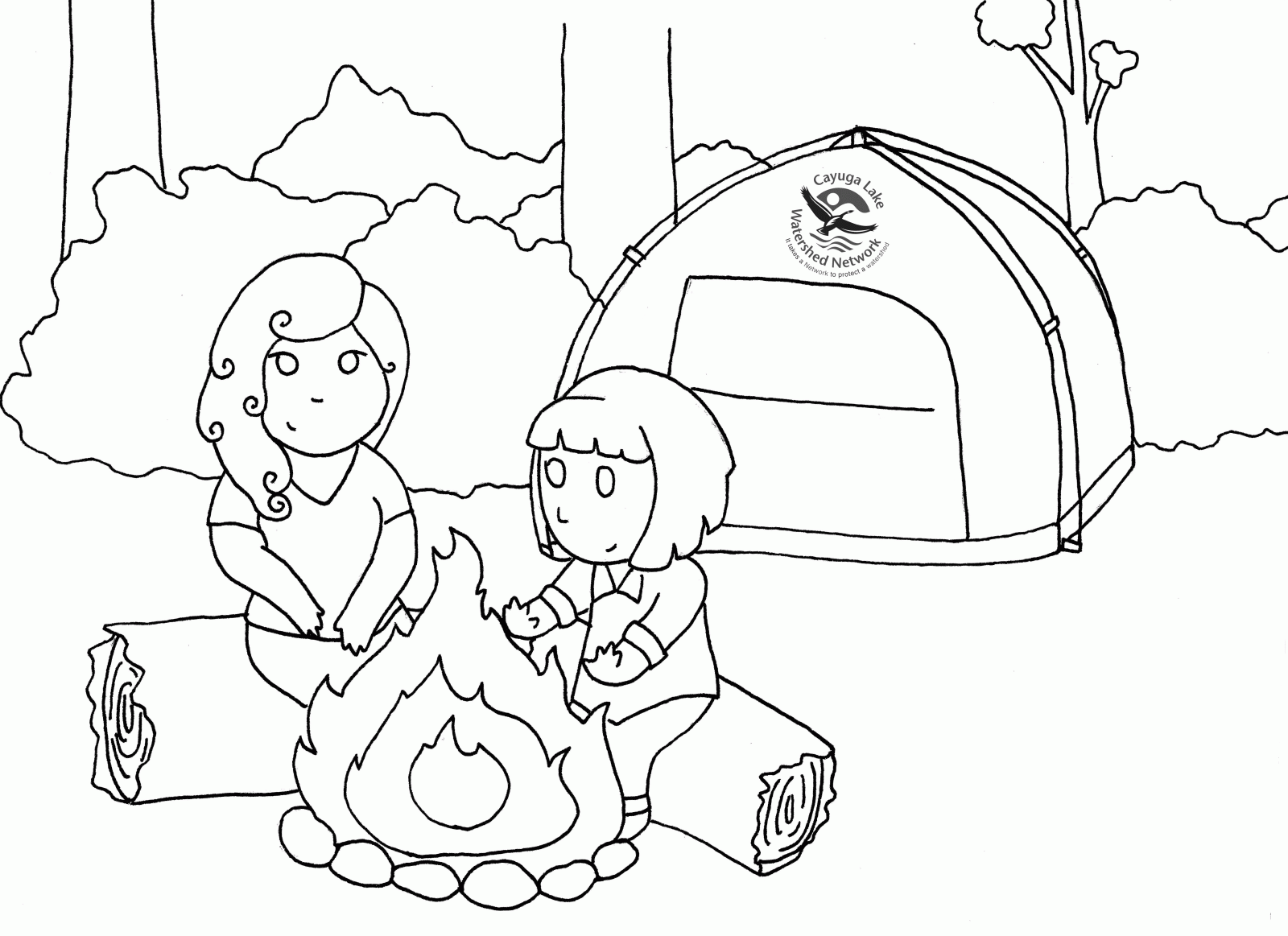 Lore Camping Coloring Sheets Printable Tagged With Coloring Pages ...