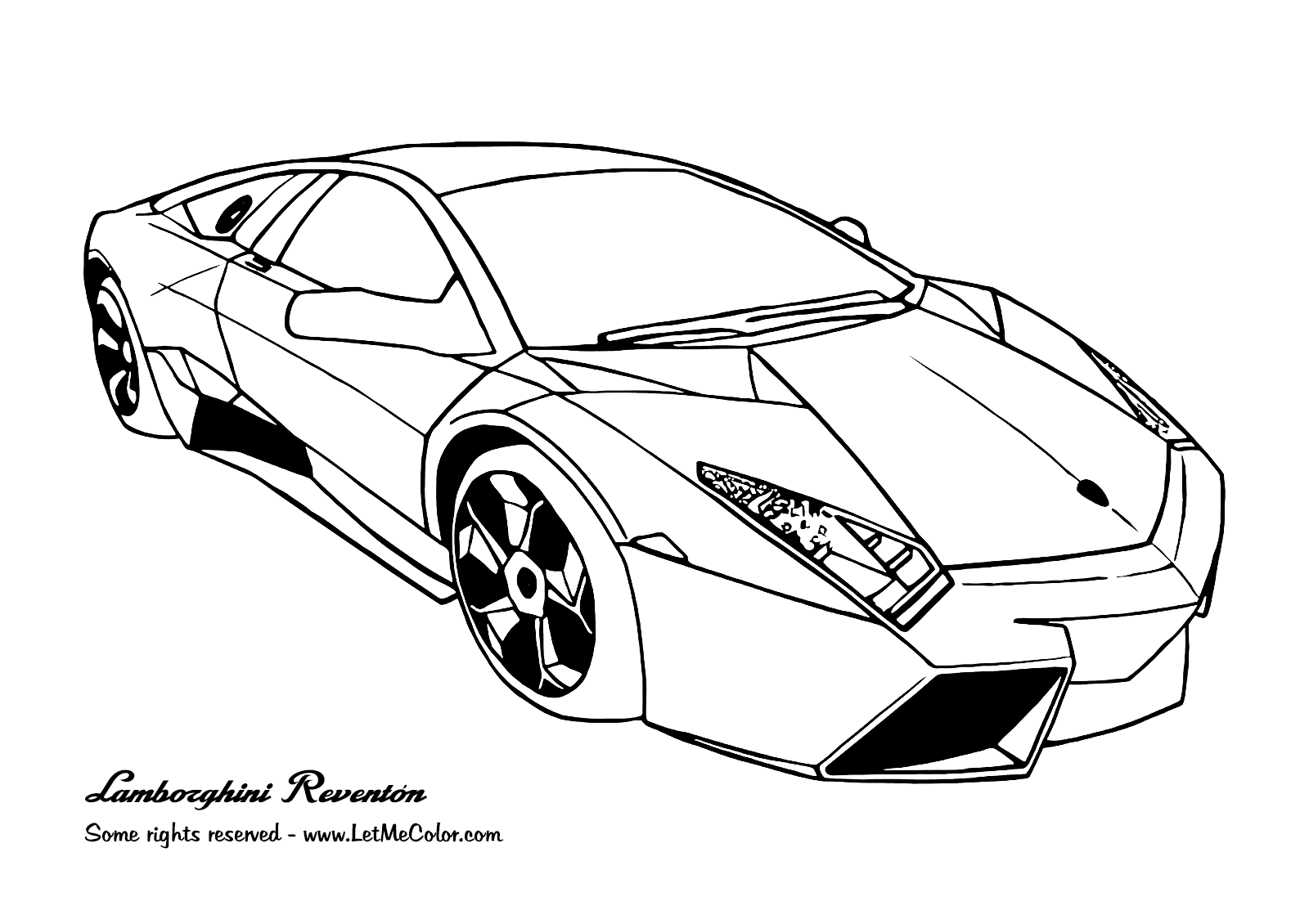 Free Car Printable Coloring Pages - High Quality Coloring Pages