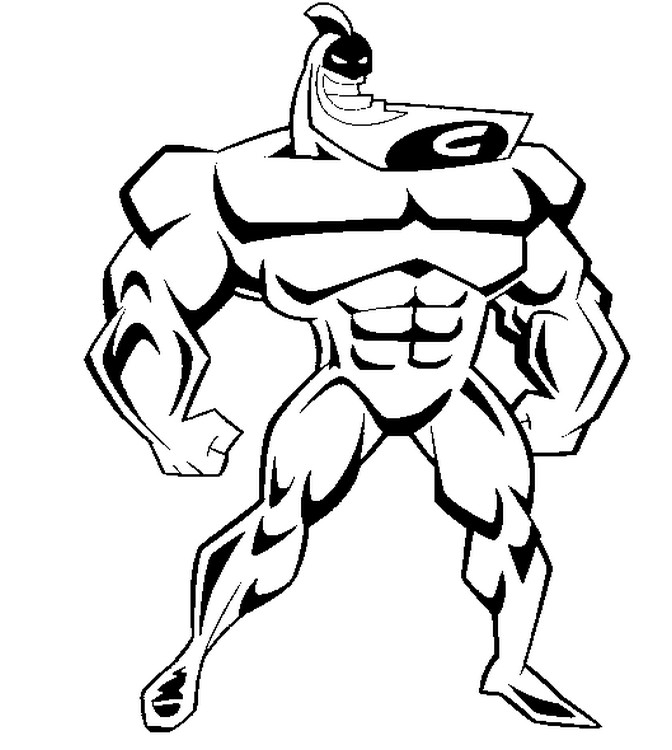 Coloring page The Fairly Oddparents : Crimson Chin 11