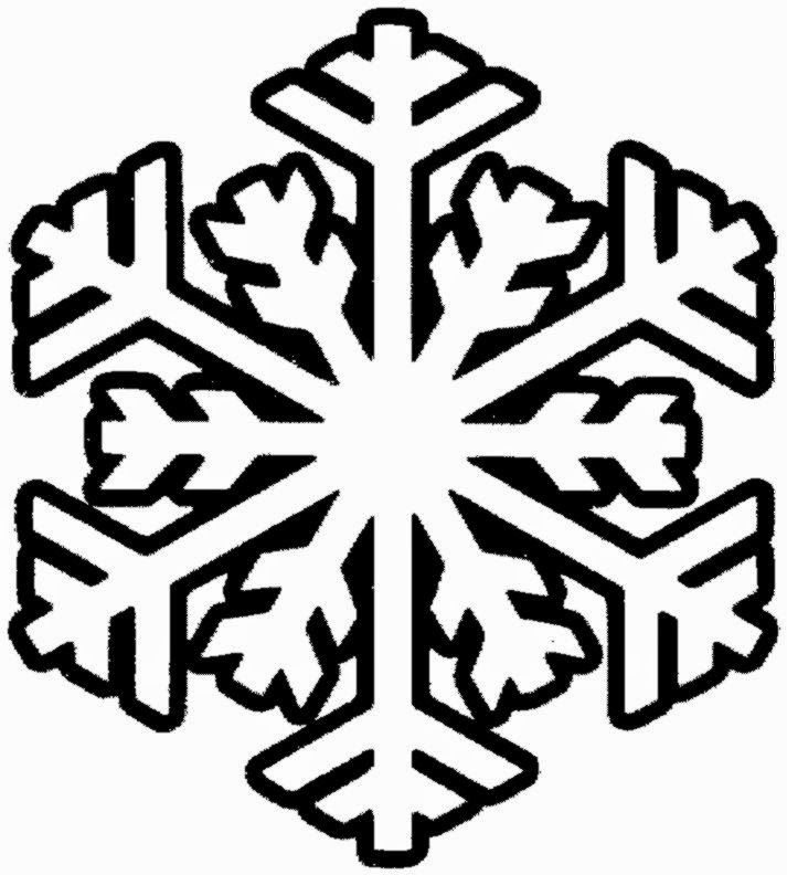 Snowflake Coloring Sheets | Free Coloring Sheet
