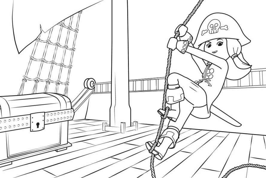 Playmobil Super 4 coloring page - Drawing 6