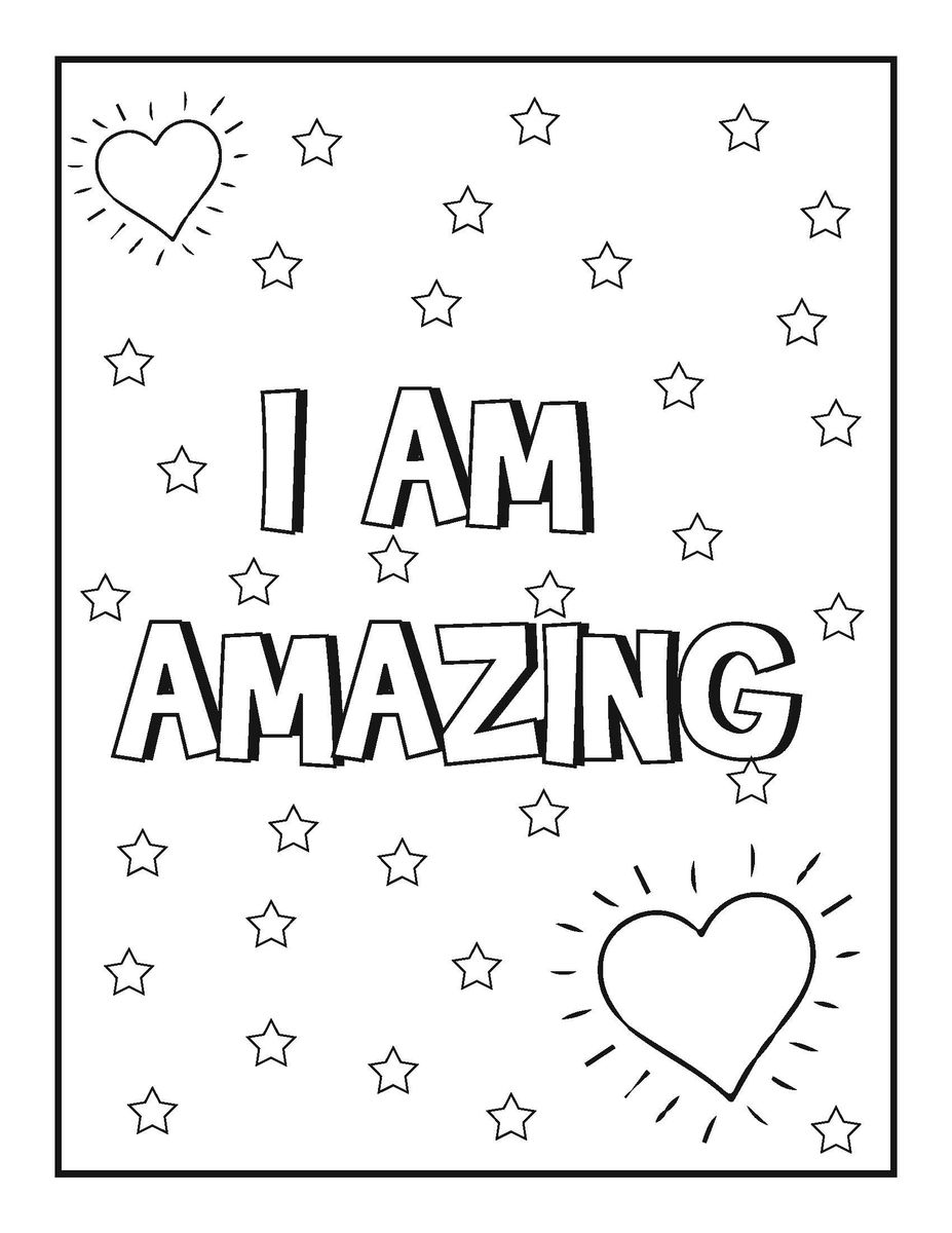 FREE Inspirational Coloring Pages + BONUS Word Search
