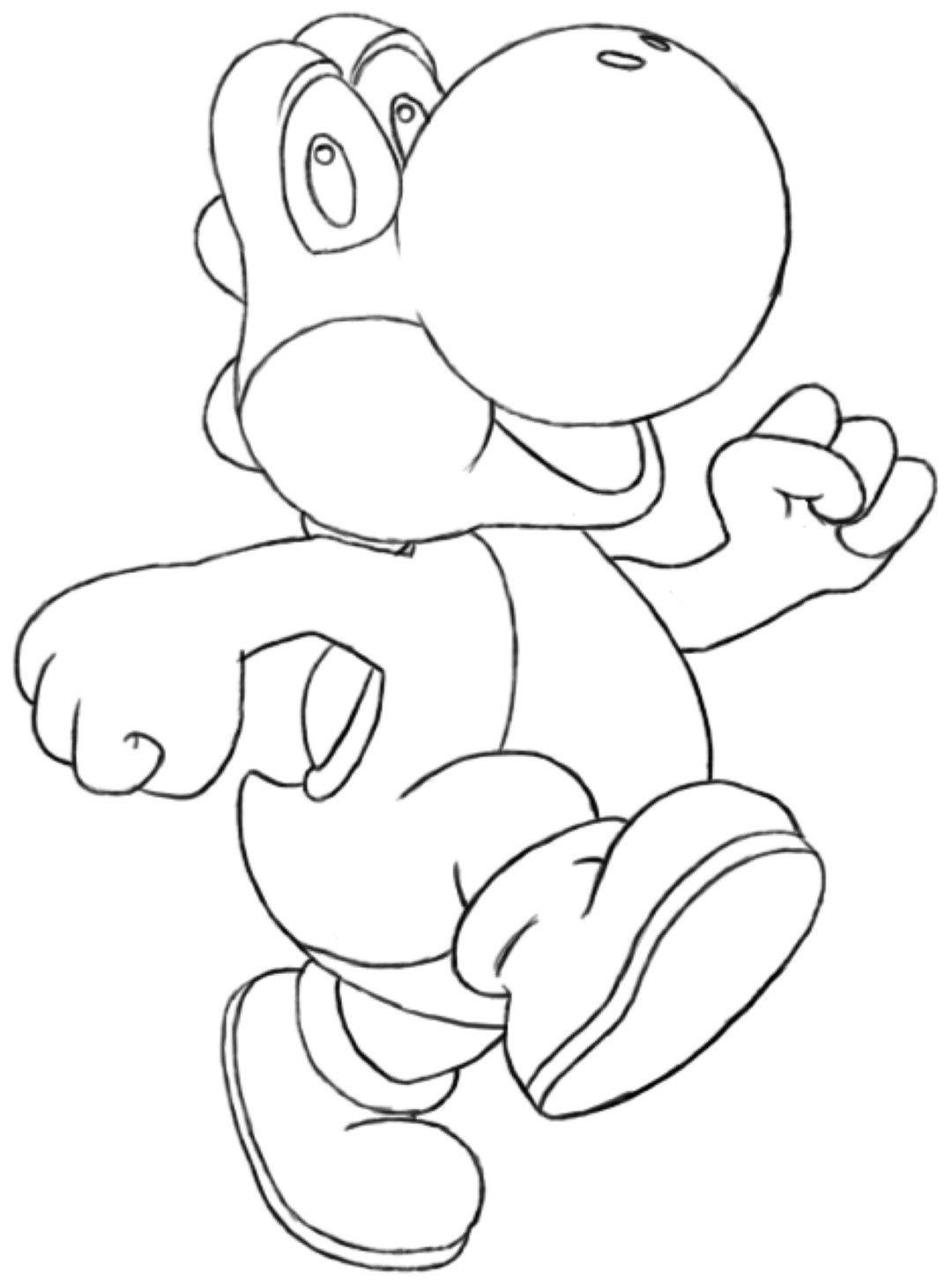 20 Free Pictures For Yoshi Coloring Pages. Temoon.us   Coloring Home